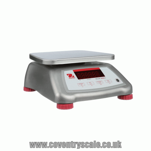 Ohaus Valor 4000 with Stainless Steel Housing for Food Production Weighing Applications