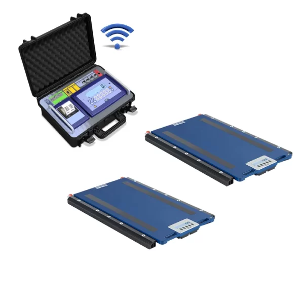 WWSD2G4 DFWKRP 2 Pad Wireless Vehicle and Axle Weighing System