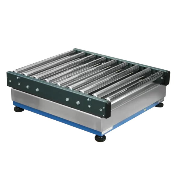 500x650mm unit with galvanised idle rollers Ø=32mm pitch 75mm. Mounted on a painted frame. For TL, TC and TX platforms.