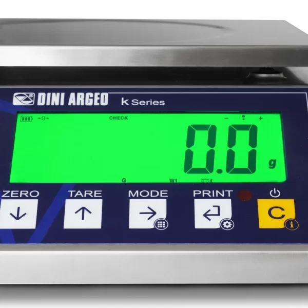 Front View of the Dini Argeo KSB Bench Scales